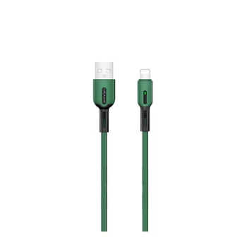 Дата-кабель Usams(USB/8 pin Apple SJ431 (зеленый))