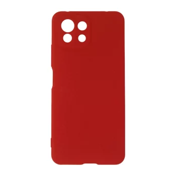 Чехол NewLevel(Fluff TPU Hard для Xiaomi Mi 11 Lite (красный))