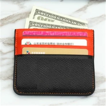 designer card holder card wallet leather Spoof Small eyes Clip Bank Bag mens card holder Super slim wallet