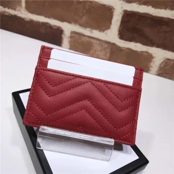 Free shipping of famous fashion women&#039;s purse sells classic Marmont card holders high quality leather luxury bag come with original box