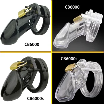 CB6000/CB6000s male chastity device plastic cock cage penis sleeve sex toys for men dick lock bdsm bondage cock ring penis cage Y1892804