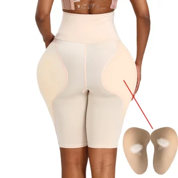 Crossdresser Butt Hip Enhancer Padded Shaper Panties Silicone Hip Pads Shemale Transgender Fake Ass Enhancer Underwear